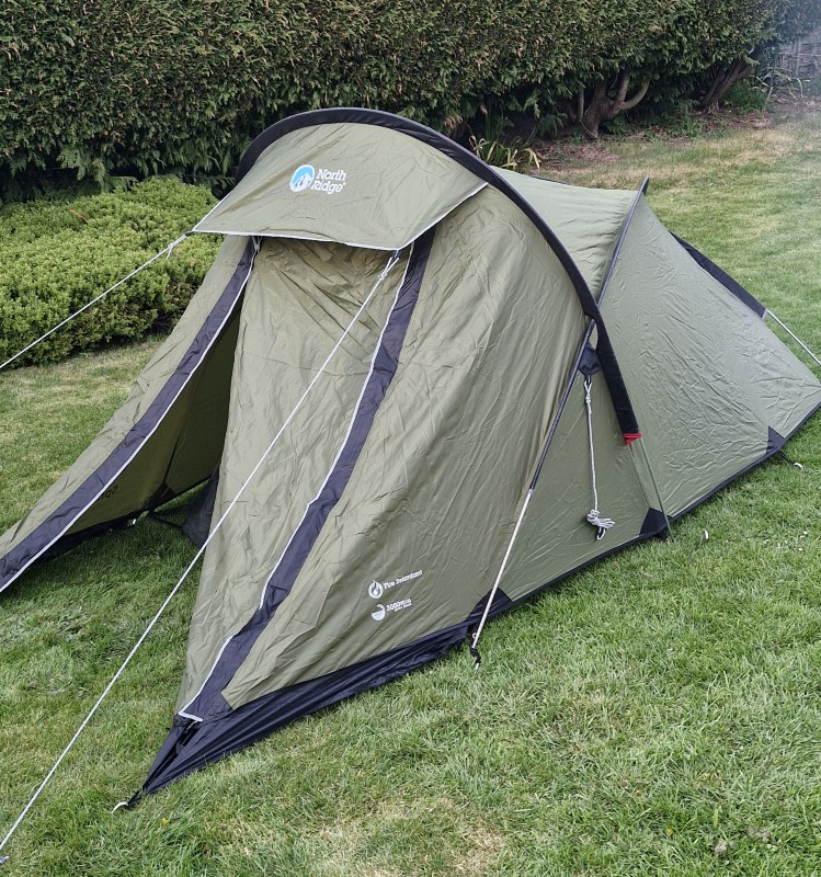 Geodesic two man tent