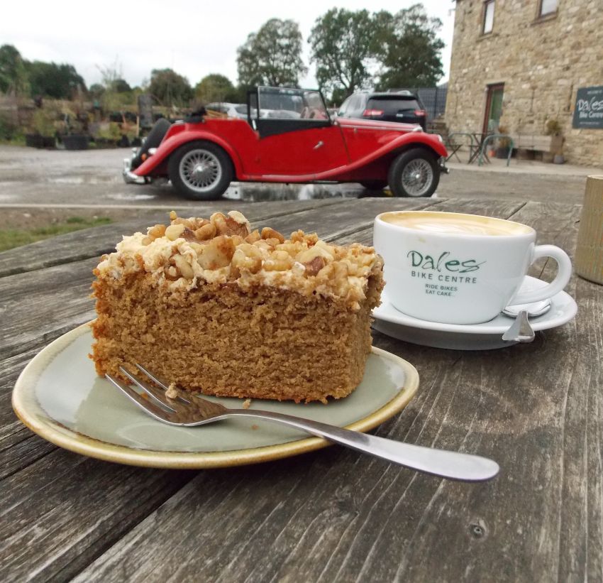 Don't leave without coffee and cake