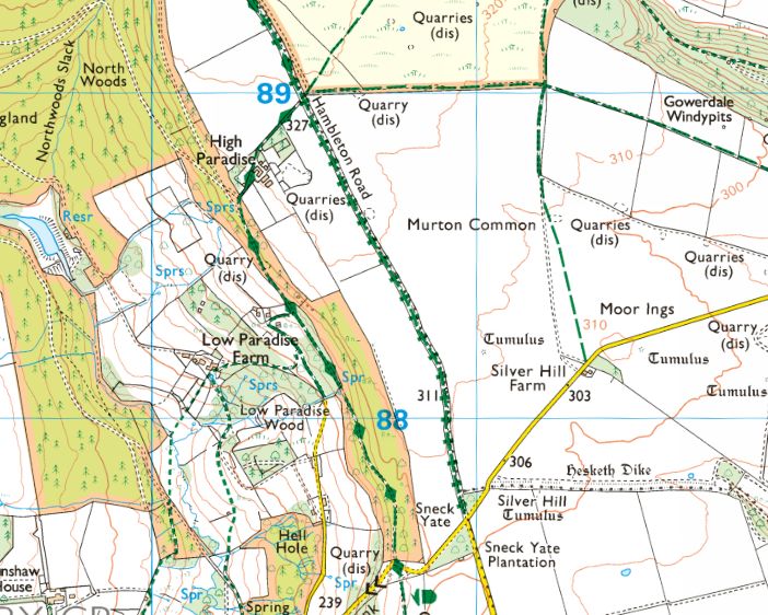 OS Map OL26